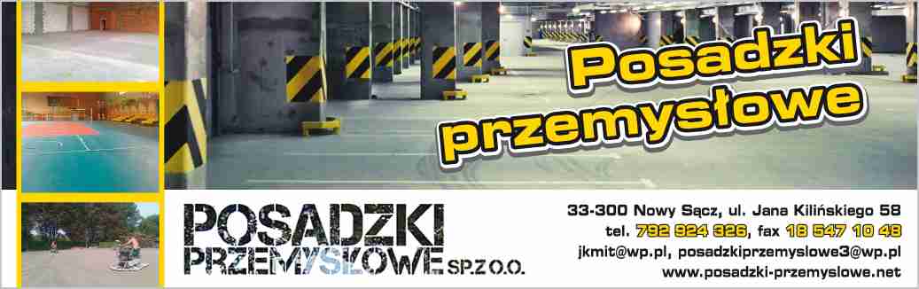Posadzki Przemysłowe Sp. z o.o. - wylewki posadzki cementowe NOWY SĄCZ posadzki przemysłowe NOWY SĄCZ
